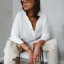 Satin Oversized Luxe Blouse