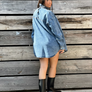 Denim on Denim Dress