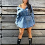 Denim on Denim Dress