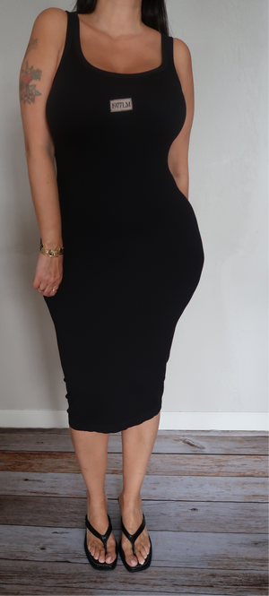 Ribbed Tank Dress