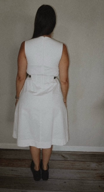 Pleated A-Line Dress