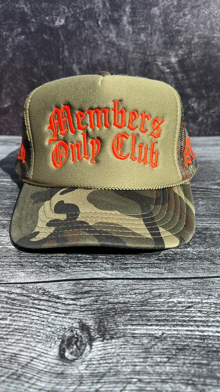 MEMBERS ONLY CLUB TRUCKER HAT